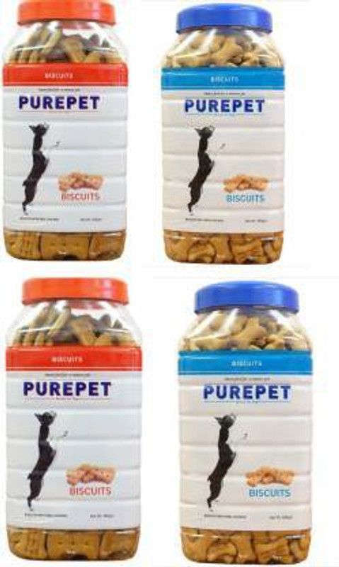 Drools purepet Milk Biscut Chicken Dog Treat (1 kg) CHICKEN PACK OF 4 Chicken 3.8 kg (4x0.95 kg) Dry Adult Dog Food