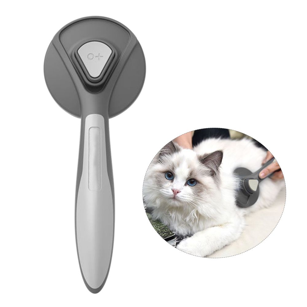 Self Cleaning Slicker Brush for Dogs Cats Pets Grooming Brush Hair Remover Shedding Grooming Massage Tools One-button Remove Hair