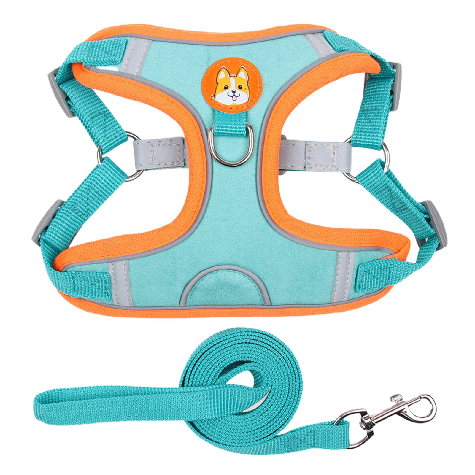 Dog Harness Breathable Skin-friendly Pet Walking Harness Vest