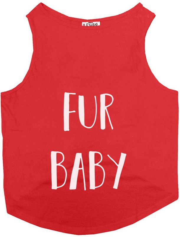 RUSE T-shirt, Tank for Dog  (White)