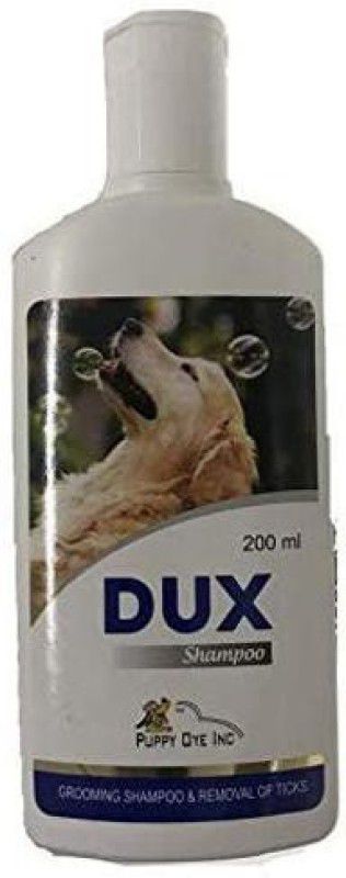 dux Grooming and Ticks Removal 200 ml Pack of 2 Conditioning, Flea and Tick neem Dog Shampoo  (200 ml)