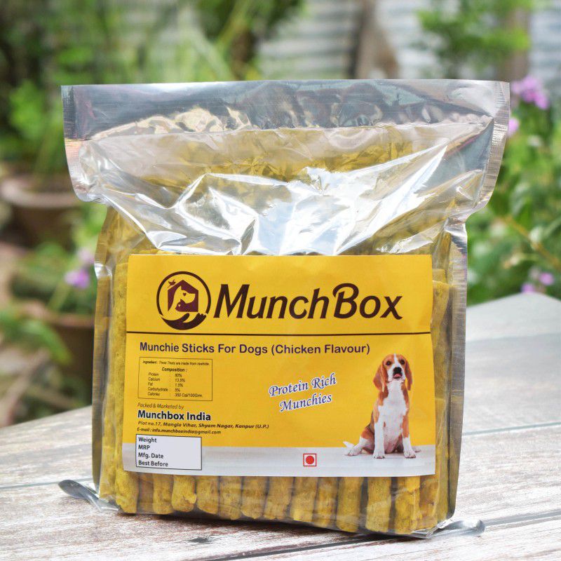 Munchbox CHICKEN FLAVOUR MUNCIES 800 GRAMS Chicken Dog Treat  (800 g)