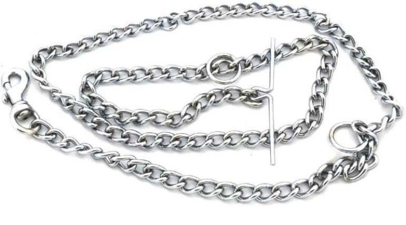 DCM PET MART 152 cm Dog Chain Leash  (Silver)