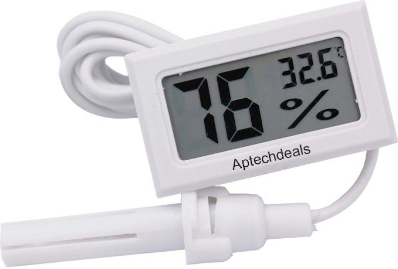 APTECHDEALS Mini Digital Temperature Hygrometer TPM12 Aquarium Thermometer