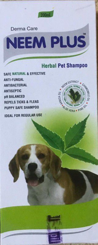 NEEM PLUS Anti-fungal NA Dog Shampoo  (200 ml)