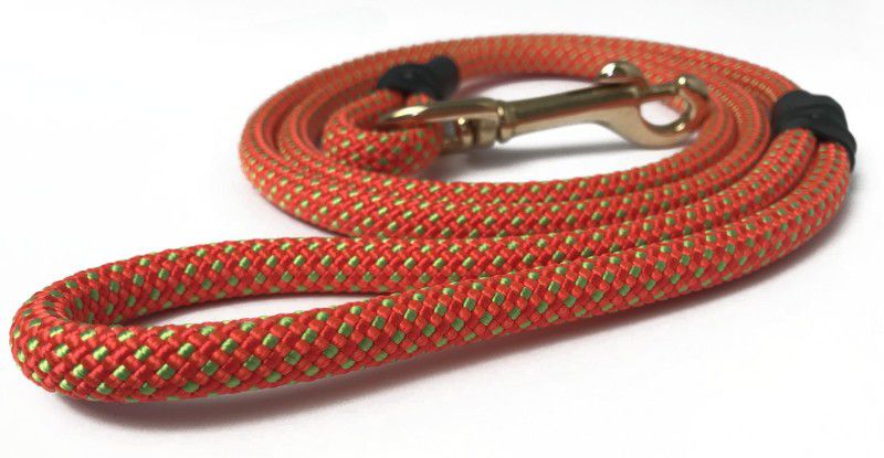 PETLEY Premium Quality Thick Nylon Dog Leash Rope for Medium & Large - Strong and Durable Thick Braided Nylon Rope-Alloy Clip and Soft Handle-165cm 165 cm Dog Cord Leash  (Multicolor)