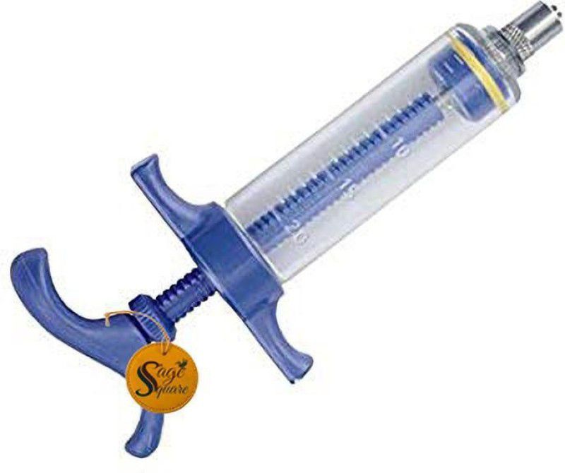 Sage Square Adjustable Hand Feeding Syringe With Full Kit for Birds, Puppy, Kitten, Dog, Cat, Hamster (20 ml). Tube Bird Feeder  (Blue)