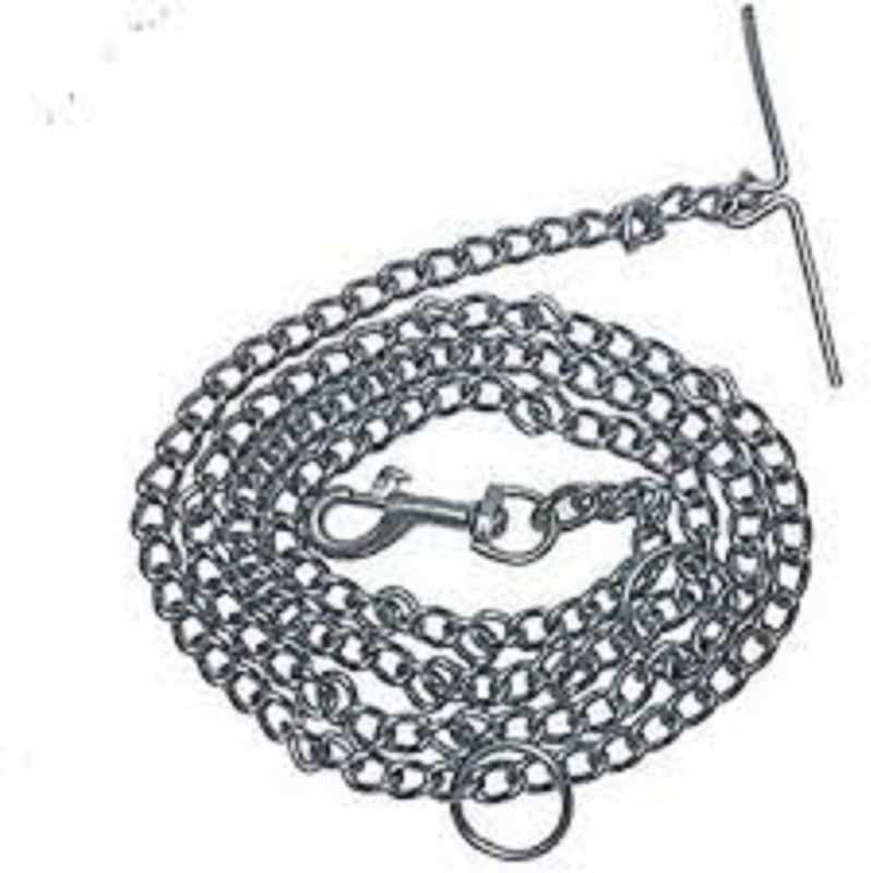 Hanu 60 cm Dog Chain Leash  (Silver)