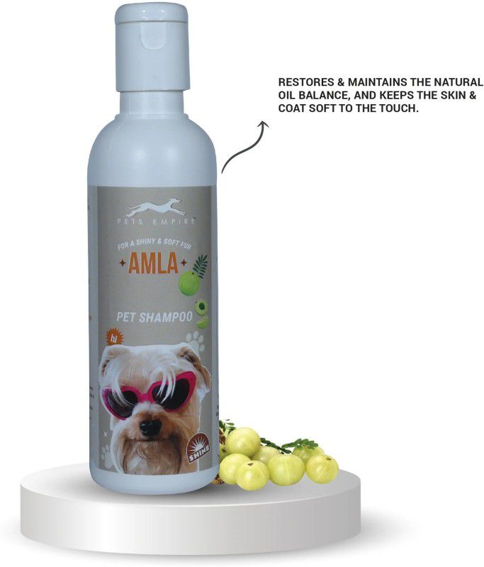 PETS EMPIRE Naturally Organic Body Shampoo for Pets (Amla, 1000ML) Conditioning Amla Dog Shampoo  (1 L)
