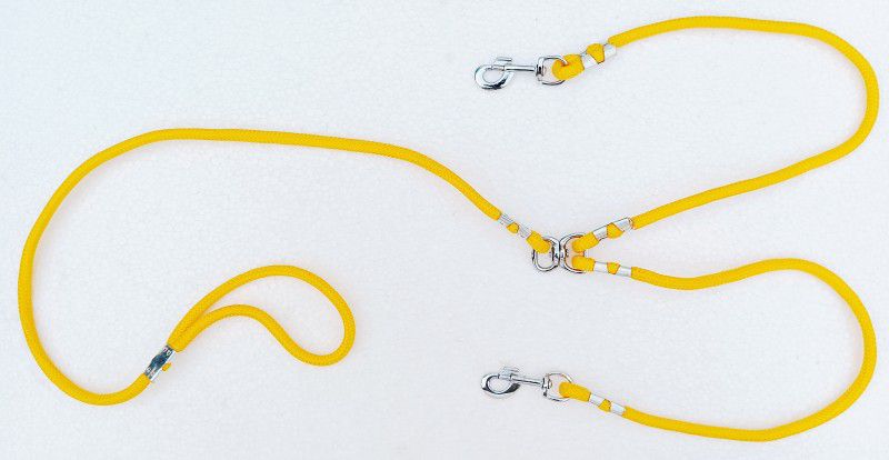 Rexalt 152 cm Dog & Cat Cord Leash  (Yellow)