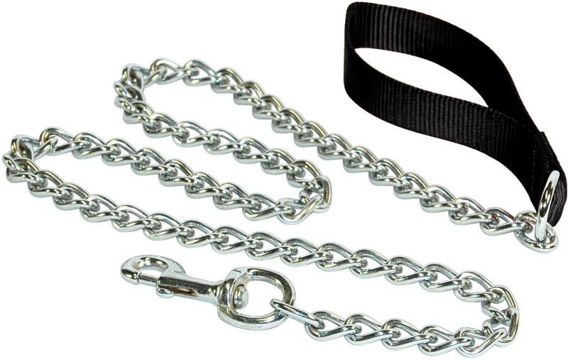 JSK 160 cm Dog Chain Leash  (Silver)