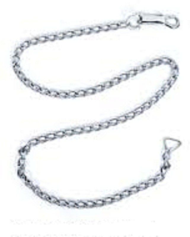 Hanu 152 cm Dog Chain Leash  (Silver)