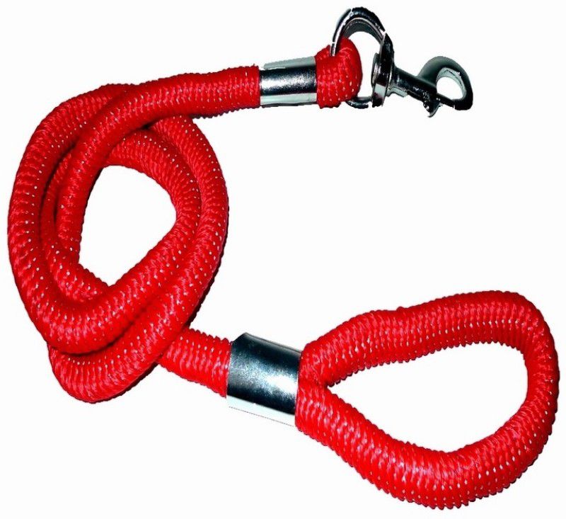 Pethub 154 cm Dog Cord Leash  (Red)