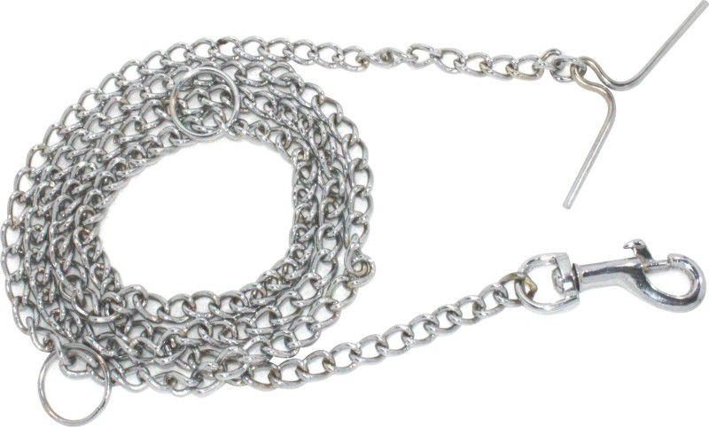 S.Blaze 200g Dog Chain 152cm Approx Specially for Under 15kg Puppies 152 cm Dog Chain Leash  (Silver)