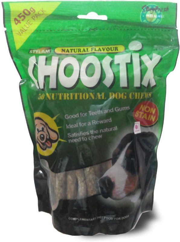 Choostix Goofy Tails-Natural Stix Dog Treat  (450 g, Pack of 4)