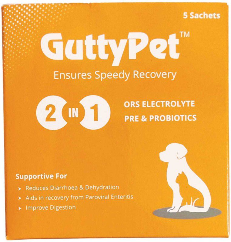 fifozone SKYEC GUTTYPET ORS ELECTROLYTE PRE & PROBIOTIC Pet First Aid Kit  (1 Pieces)