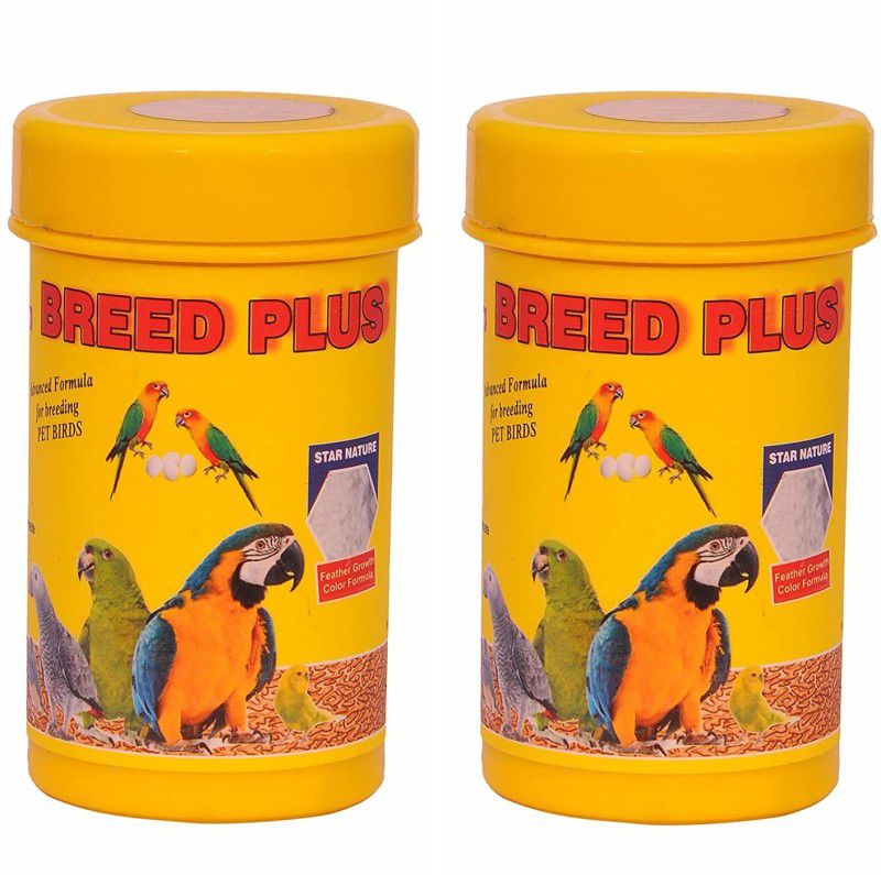 TUNAI Star Frams Breed Plus for Bird Breeding Advanced Formula 0.1 kg (2x0.05 kg) Dry Adult, Young, Senior Bird Food
