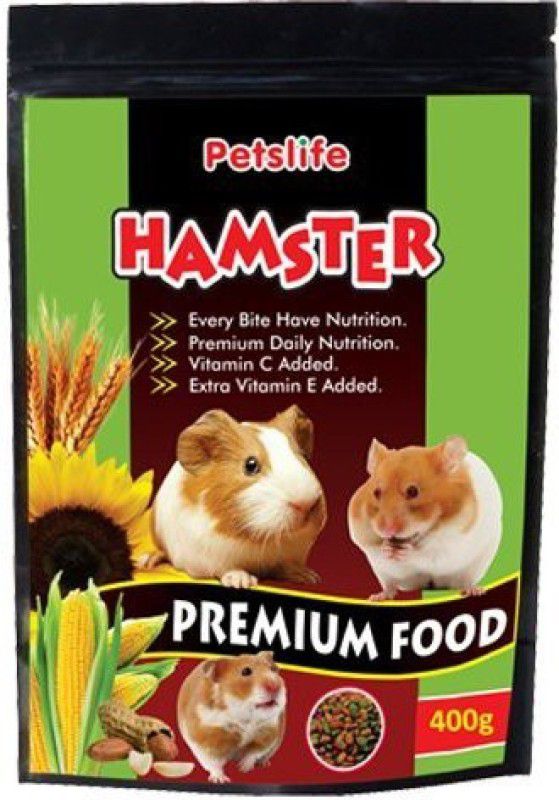 Petslife Premium Hamster Food Vegetable 0.13 kg Dry Young, New Born Rabbit Food