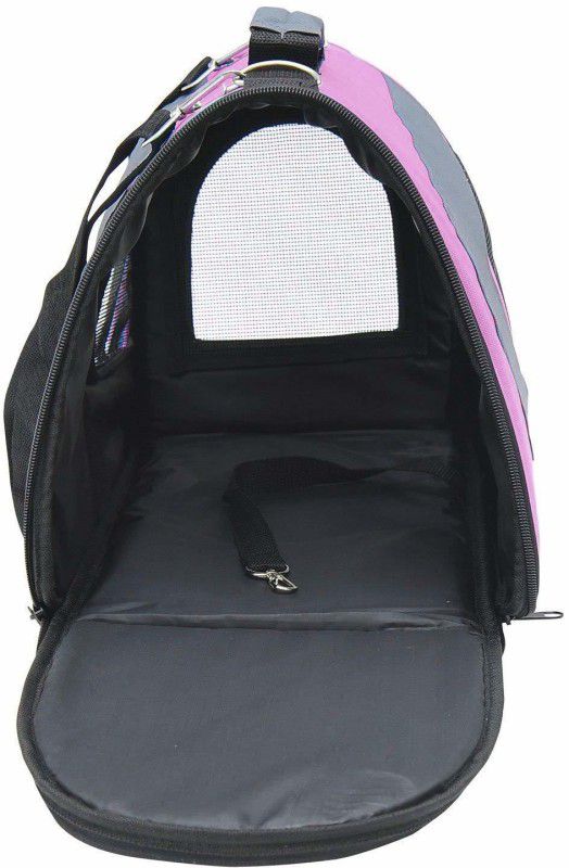Emily Pets Soft-Sided Approved Pet Travel Carrier for Cats, Small Dogs, Puppies and Pets Pink Airline Pet Carrier  (Suitable For Cat, Dog, Rabbit)