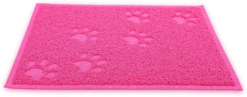 KITTY FLEX Pet Cat Litter Mat, Litter Trapper Mat, Food Mat, Kitty Litter Catcher with Scatter Control Easy to Hoover and Wipe Color May Vary 1 Piece Dog, Cat, Rabbit Pet Mat