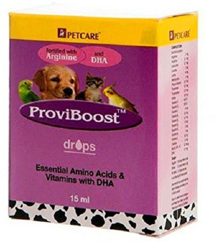 Pet Care ProviBoost Drops for Puppies and Kittens (15 ml) Pack of 2 Pet Health Supplements  (15 ml)
