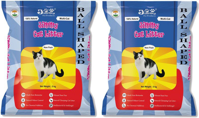 Jimmy Ball shaped cat litter 10kg lavender scented Pet Litter Tray Refill