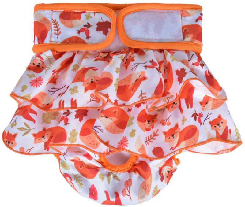 KUTKUT Underwear for Dog, Cat  (Orange)