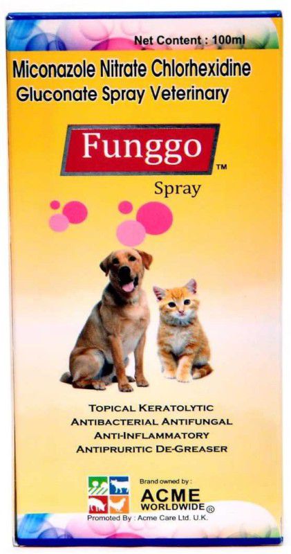 funggo Skin & Coat Care Spray  (100 ml)
