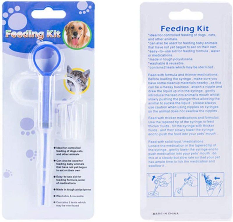 play run ™ Feeding Kit Pet Medicine Mouth Applicator Pet Health Supplements  (1 mg)