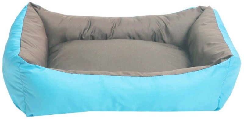 Comfy Pet Gorgeous Soft Cats and Dogs XXL Pet Bed  (SkyBlue/Grey)