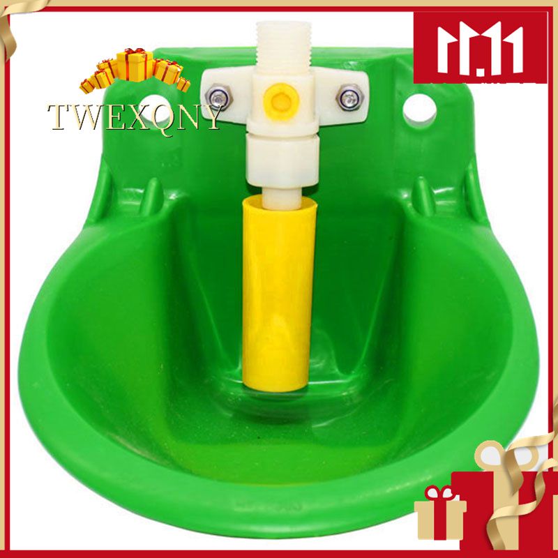 Automatic Goat ep Waterer Bowl Cow Cattle Feeder Plastic Dking Animal Equipt  Water Feeding Dispenser