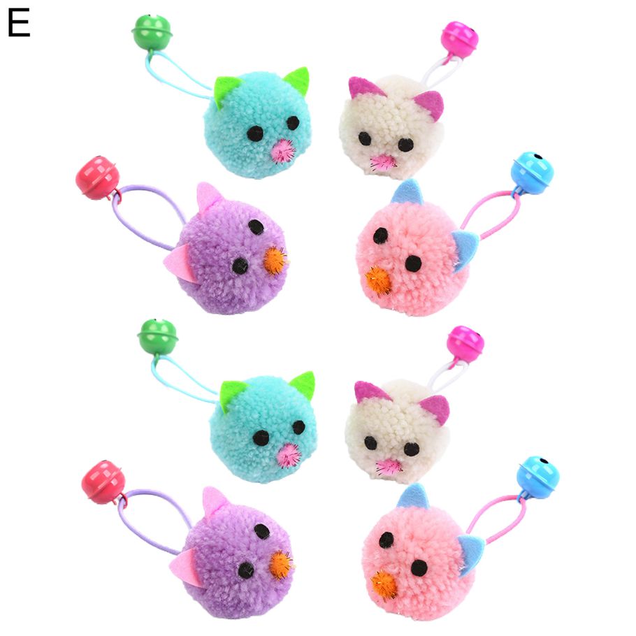 Cat Teaser Toy Attrtive Bright Color Kitten Intertive Toy