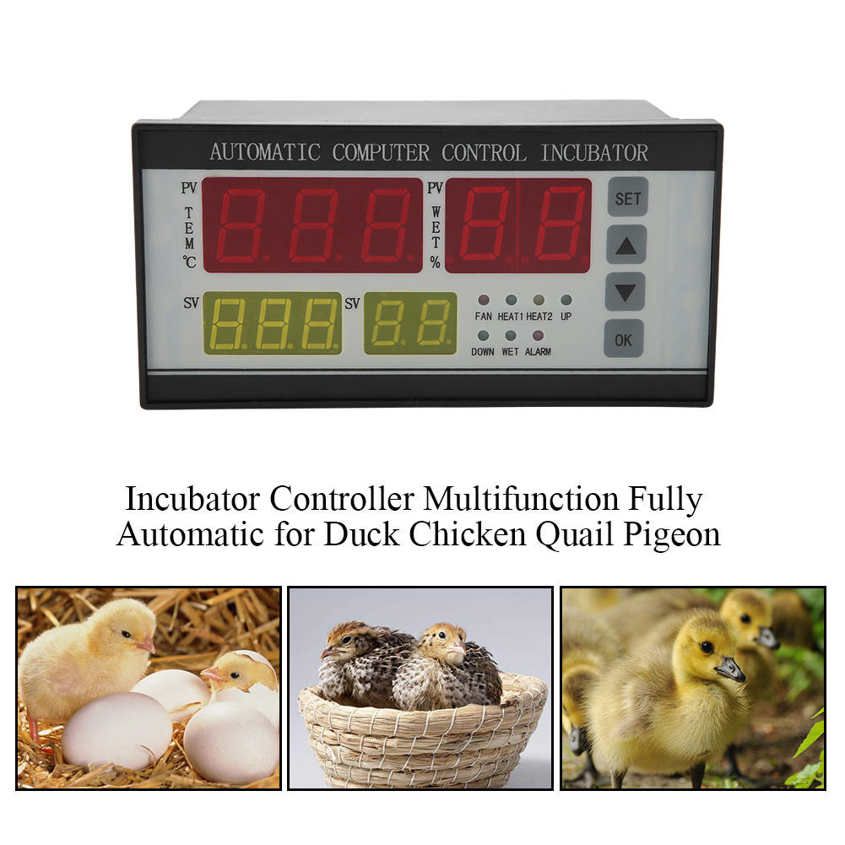 Egg Incubator Temperature Controller Digital Fully Automatic Thermostat for Chicken Duck
