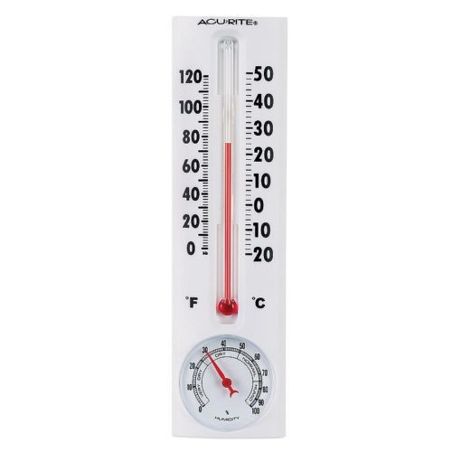 ACURITE 339 DIAL THERMOMETER HUMIDITY FOR CHICKEN POULTRY QUAIL EGG INCUBATOR -
