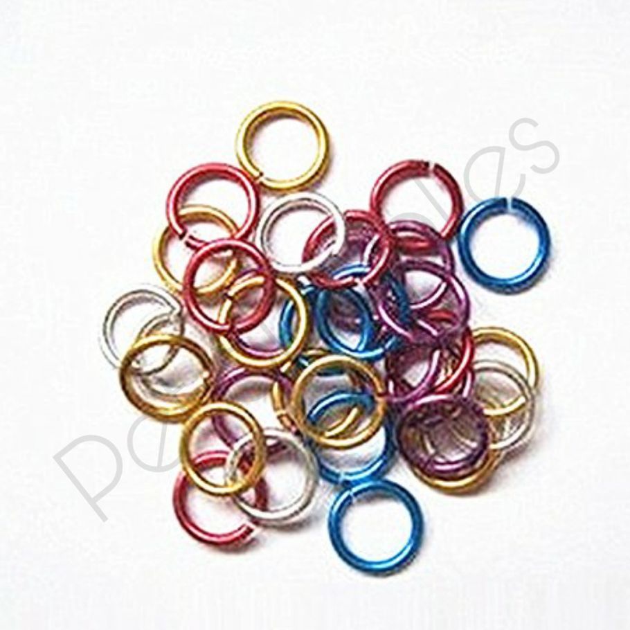 500 pcs 8mm Round Shape Bird & Pigeon Foot Ring Pigeon Rings Pigeon Leg Bands Multicolor