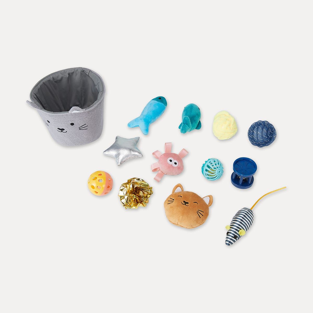 Cat Toy Basket 12 Pack