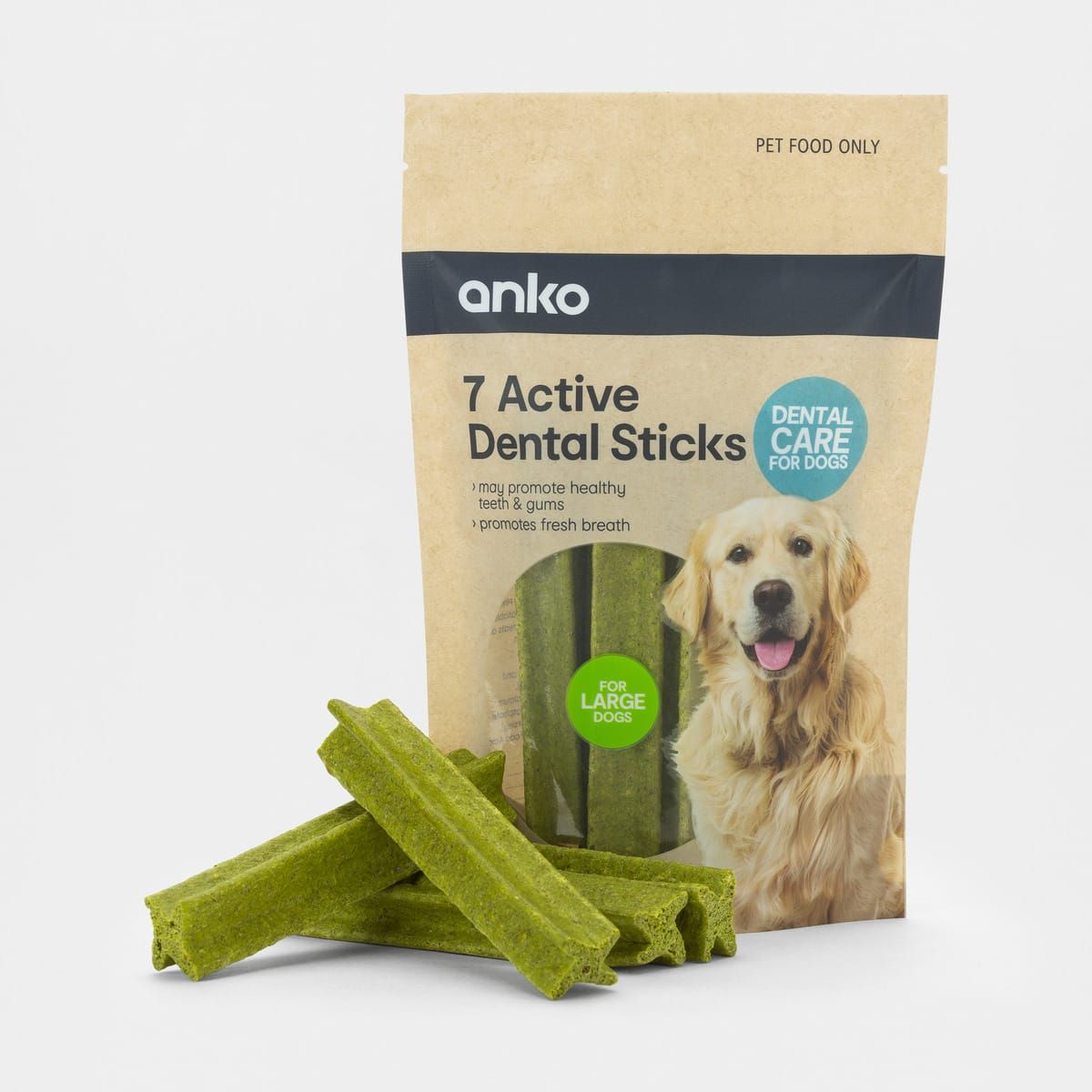 Pet Treat Dental Chew 7 Pack - Large