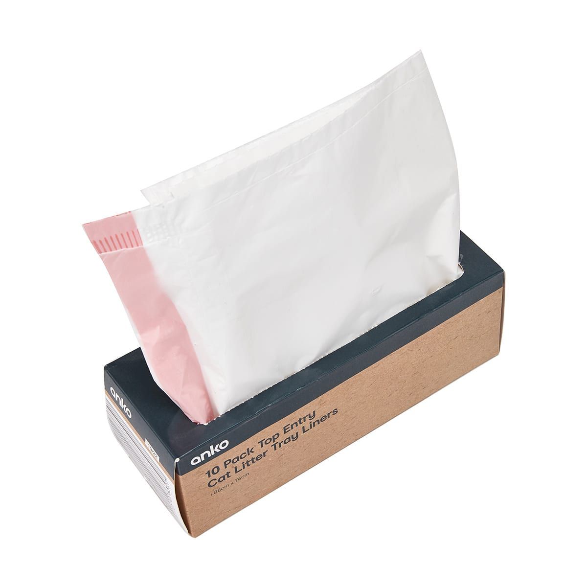 Litter Tray Top Entry Liners 10 Pack