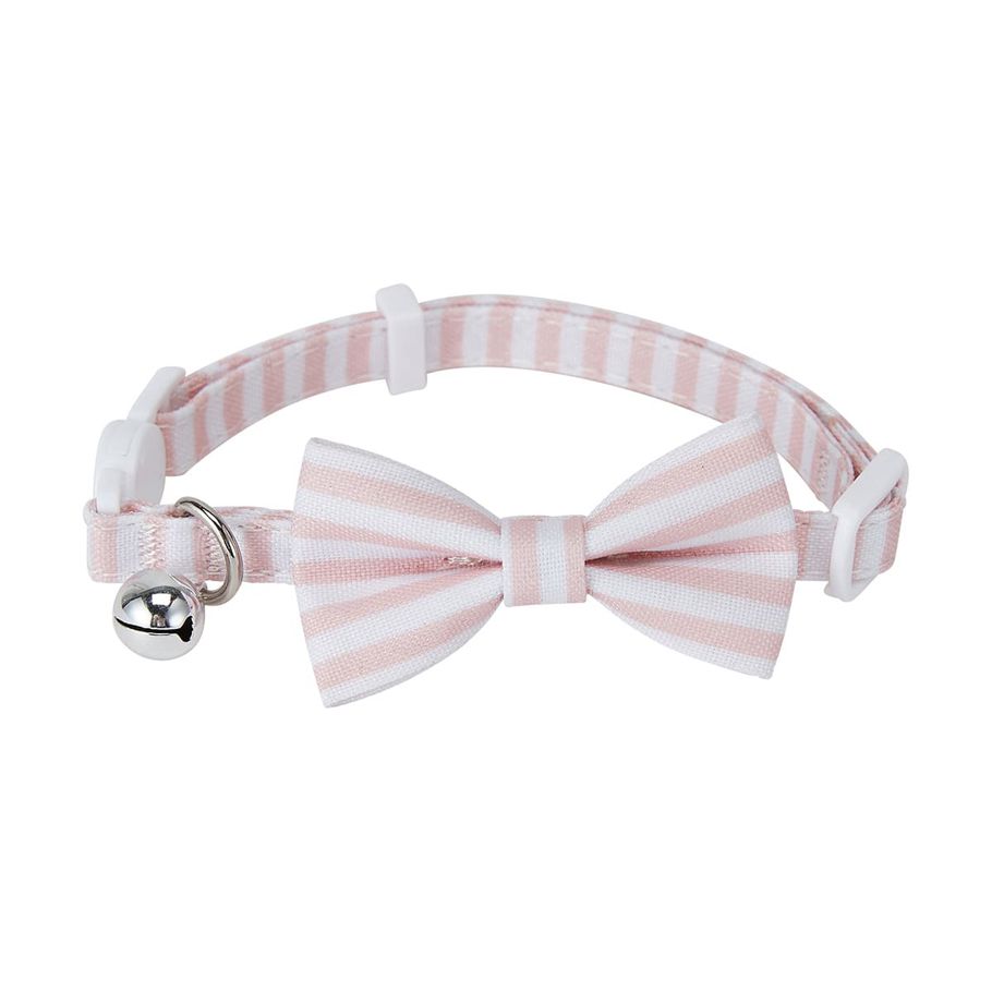 Cat Collar Bow Tie - Pink