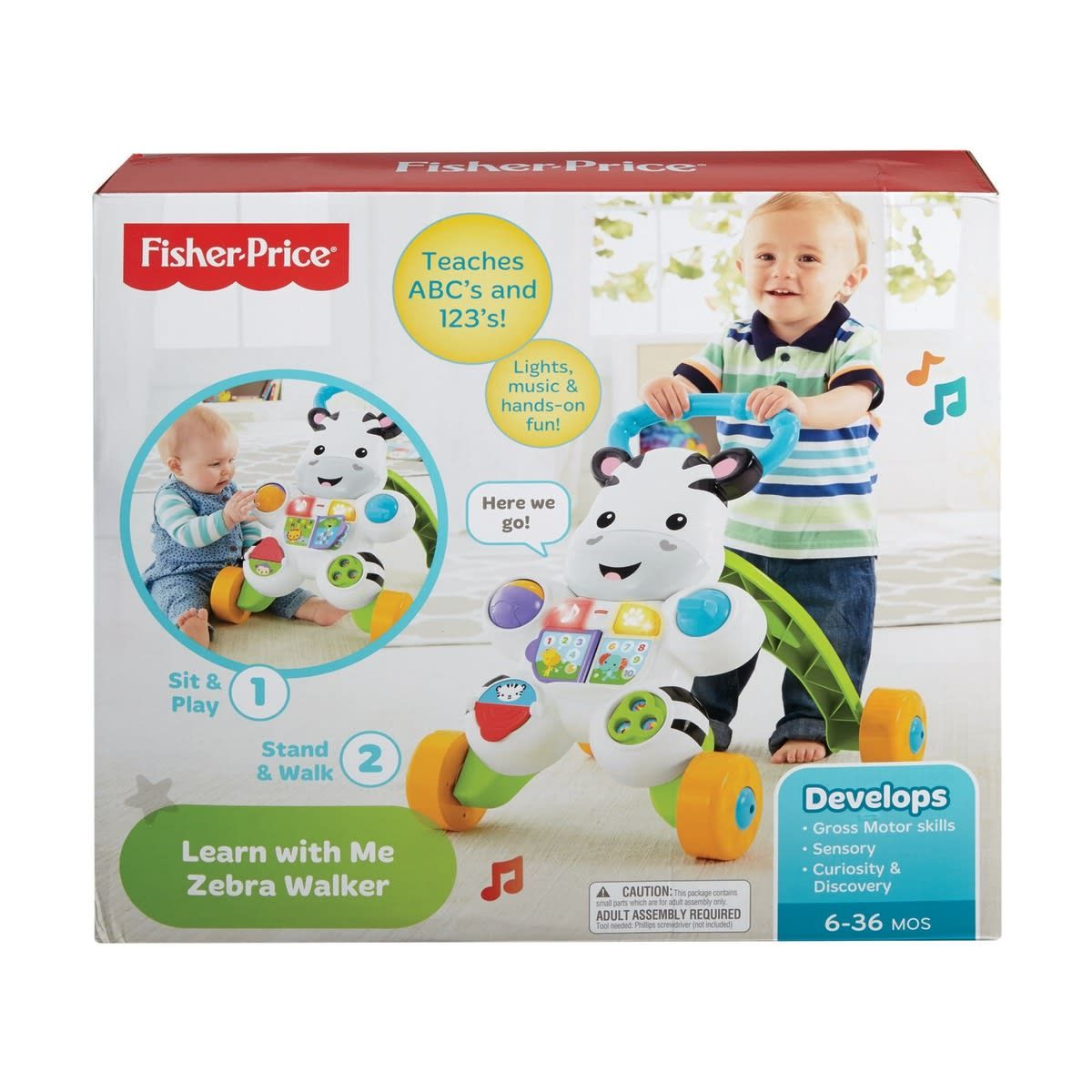 Fisher-Price Learn with Me Zebra Walker
