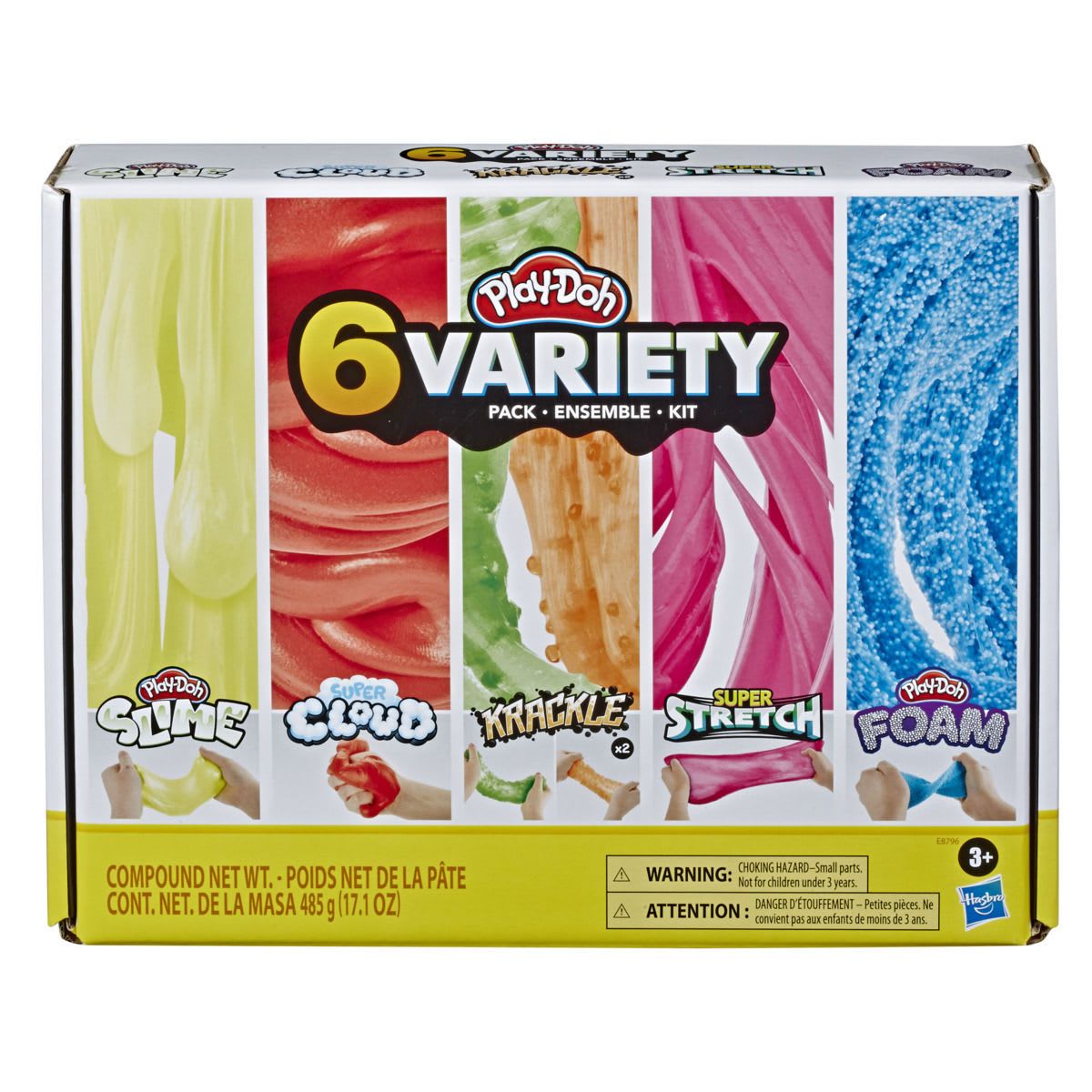Play-Doh 6 Variety Pack Ensemble Kit