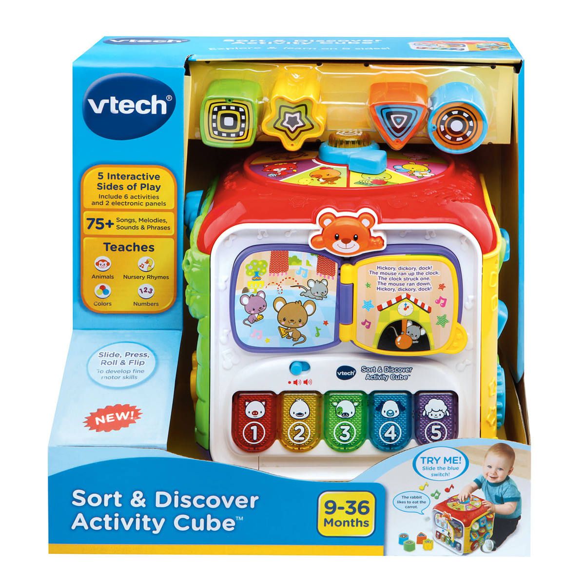 VTech Sort & Discover Activity Cube