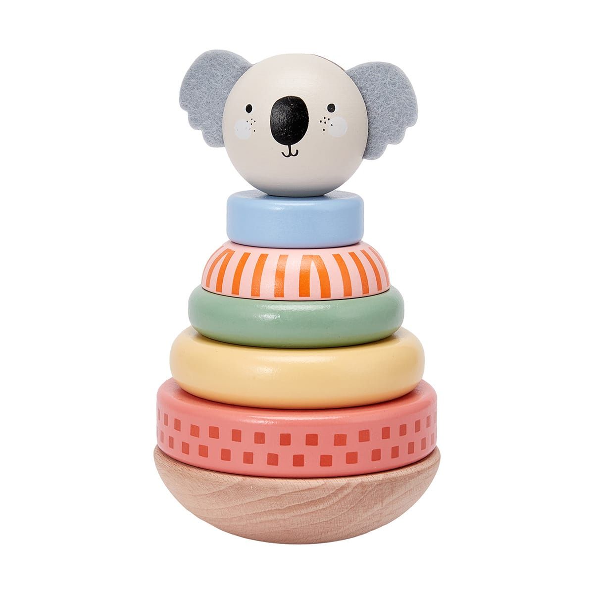 Wooden Koala Ring Stacker