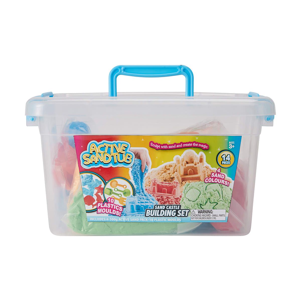 14 Piece Sand Castle Building Set