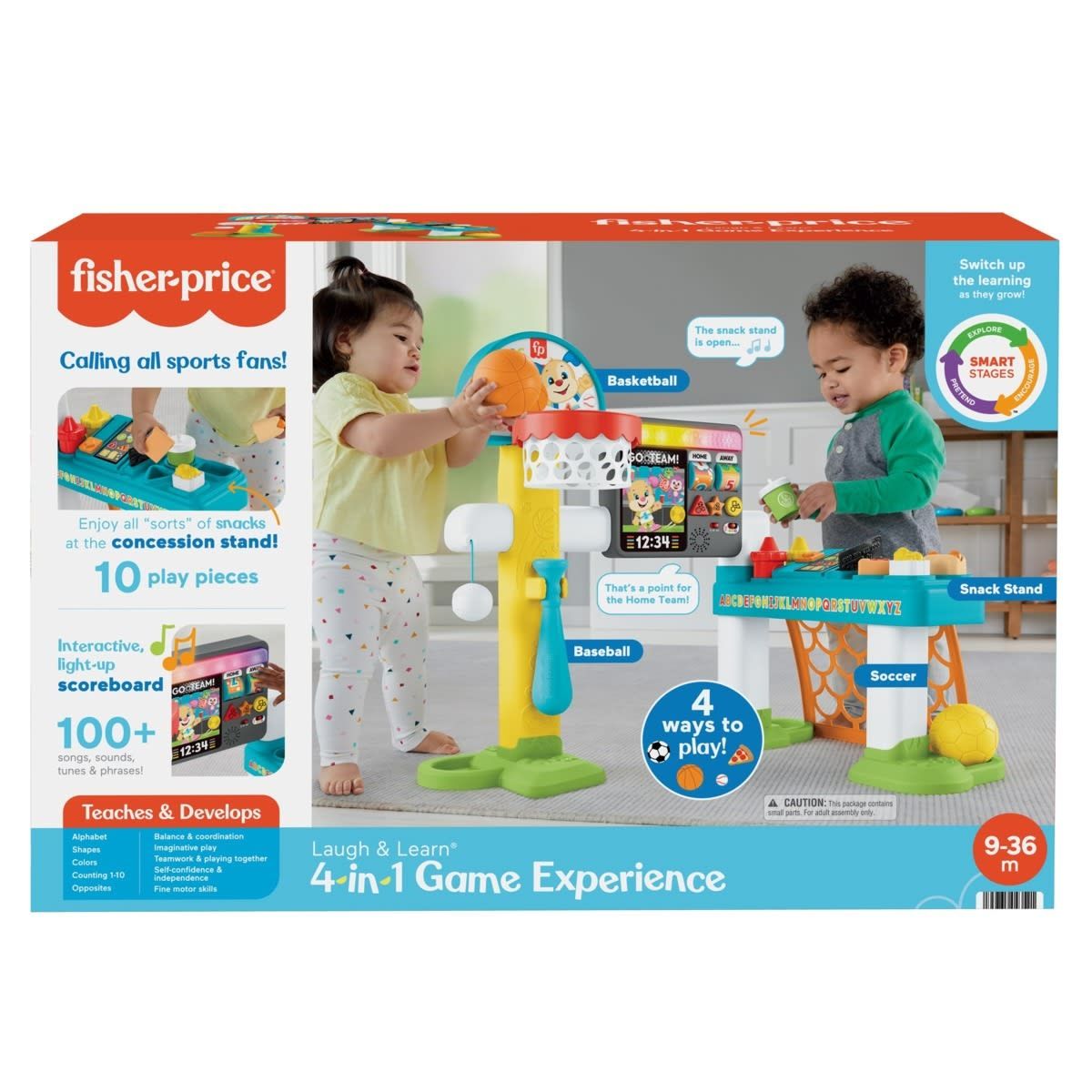 Fisher-Price Laugh & Learn 4-in-1 Game Experience