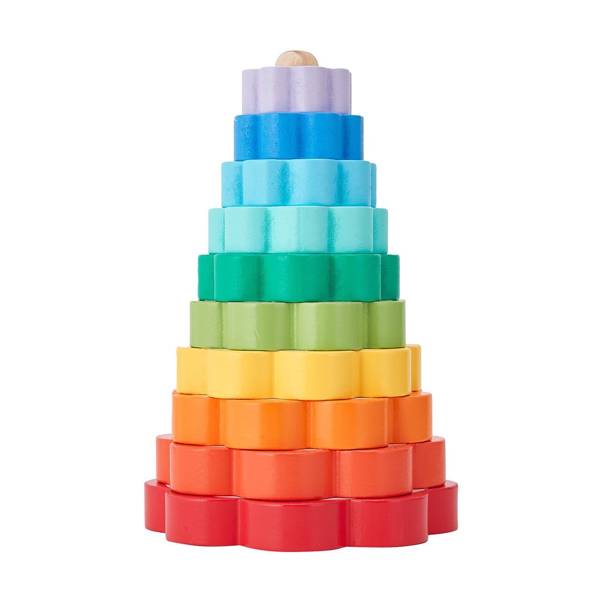 Wooden Ring Stacker