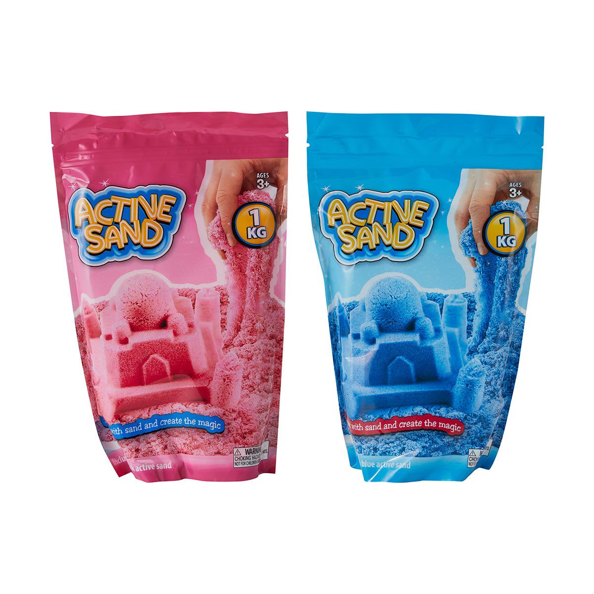 1kg Active Sand - Assorted