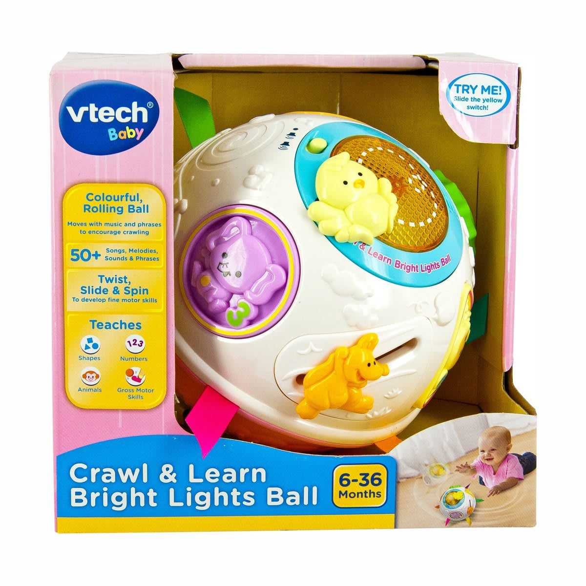 VTech Crawl & Learn Bright Lights Ball Toy