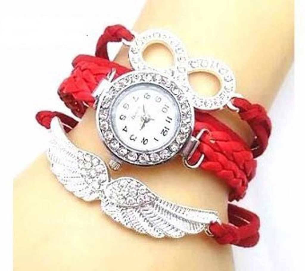 Ladies Bracelet Watch - Red