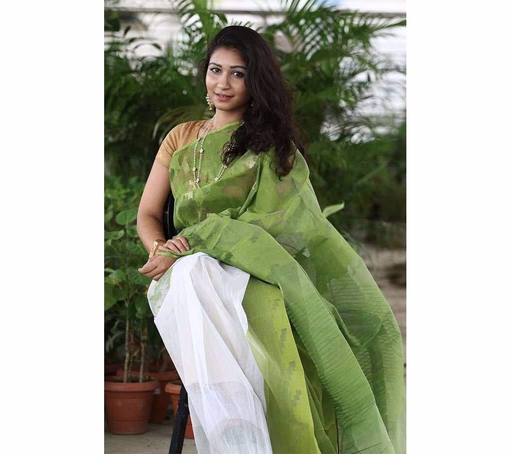Half Silk Dhakai Jamdani Share